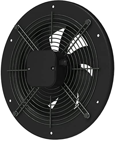 VONLIS Industrie Großraum Ventilator Lüfter Abluft Abzug Gebläse Lüftungssystem Metall Ø 350 mm