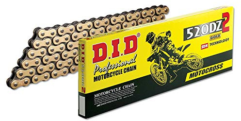 D.I.D 533211201 Chain Transmission, Gold/Black