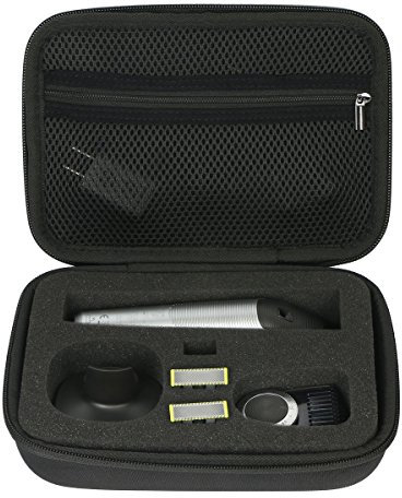 co2CREA Tasche für Philips One Blade Pro Bartschneider QP6550, QP6520, QP6510, QP6620 Rasierer Maschine Case Schutz-Hülle Etui Tragetasche