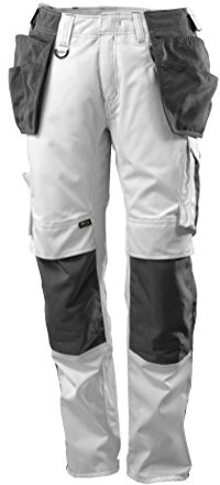 Mascot 17631-442-0618-90C62 Hose mit Cordura Größe in Weiß/dunkel anthrazit, 90C62