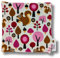 Almohada de semillas de uva 20x20cm Bosque rosa Terapia de calor y frío Almohadas de grano 100% algodón