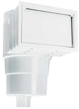 Produits qP Skimmer 200 mm Liner Couvercle carrée, Noir, 42.5 x 46 x 28 cm, 500186 C