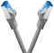 BIGtec - 2 Stück - 7,5m CAT.7 Gigabit Patchkabel Netzwerkkabel grau Kupferkabel Patch Ethernt LAN DSL Kabel CAT7 (RJ45, Cat 7, S/FTP PIMF) 7,50m