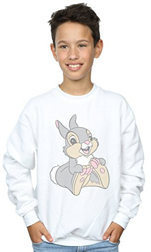 Disney Boys Classic Thumper Sweatshirt White 9-11 Years