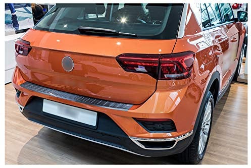 tuning-art L343 Ladekantenschutz passend für VW T-ROC A1 2017- Edelstahl, Farbe:Anthrazit