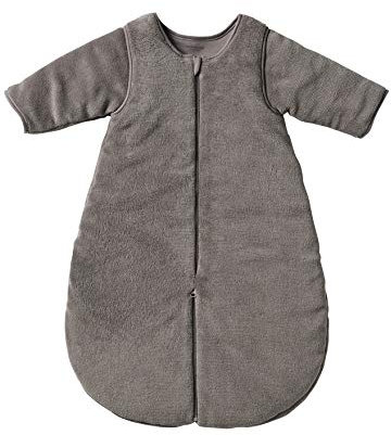 Vertbaudet Schlafsack/Overall für Babys, Mikrofaser Taupe 70