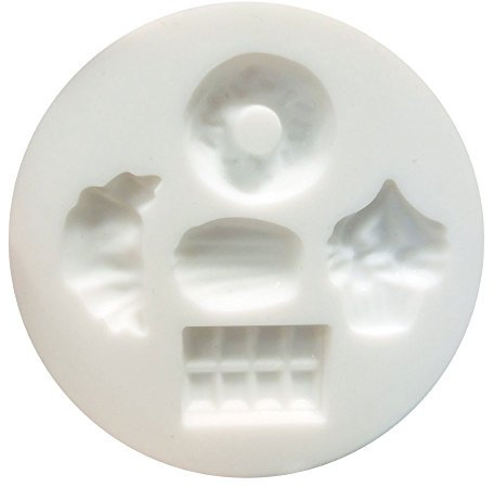 Loisirs Créatifs - Moule Silicone Diamètre 7cm - Gourmandises