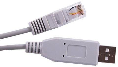 Skywatcher Teleskop Goto Control EQMOD ASCOM Kabel für HEQ5pro AZEQ5 AZEQ6 EQ6-R Asiair Synscan Goto (500 cm, PC zur Montage graues Kabel)