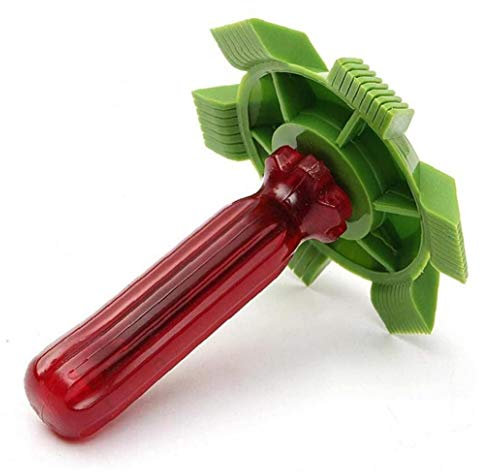 Hotaden Radiateur Peigne Evaporateur climatisation Outils de réparation Fin Peigne Car Auto Plastic A/c condensateur Fin Lisseur Couleur aléatoire