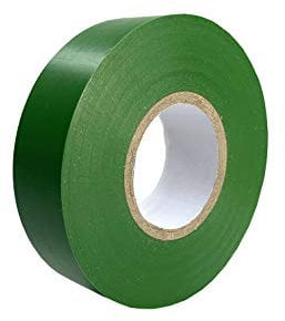 Keephot – 15 mm x 20 m, stark klebendes Elektro-Isolierband aus PVC-Gaffer-Tape – wasserdicht, feuchtigkeitsbeständig, nicht leitend, UV-beständig (Grün, 1)