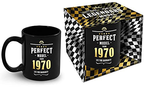 Bombo Tasse d'anniversaire avec année de naissance 1970