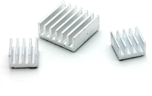 BerryBase 3 teiliges Kühlkörper Set für Raspberry Pi
