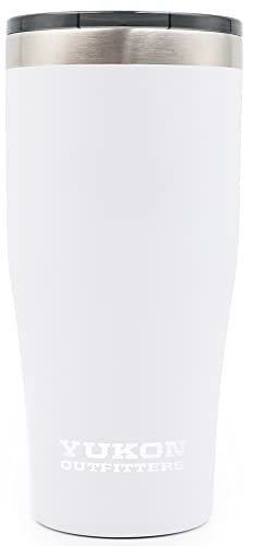 Yukon Outfitters. Vaso Freedom insulado al Vacio de acero inoxidable con tapa. 592ml. (20oz)
