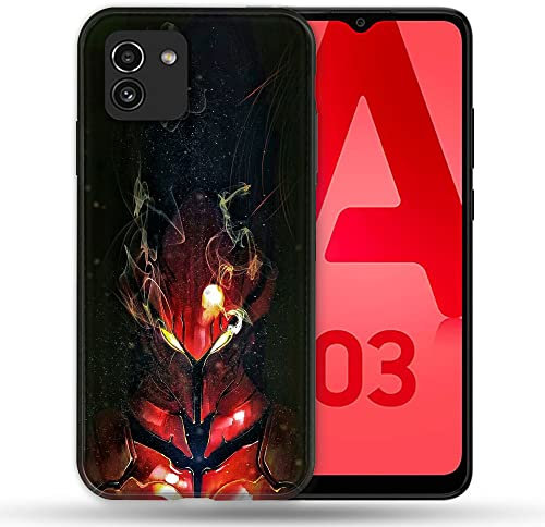 hülle für Samsung Galaxy a03 Manga Solo Leveling grau