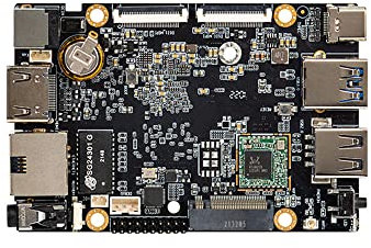 Firefly ROC-RK3588S-PC 8K AI Rockchip RK3588S Single Board Computer 16GB RAM LPDDR4 & 128GB eMMC Speicher Wi-Fi 6 & Bluetooth Unterstützung UEFI Boot für AIoT Edge Computing