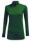 Womens Polo Neck Top Stretch Ladies Long Sleeve Turtle Neck Top Jumper 8-26 (Bottle Green, 12-14)