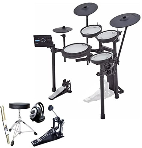 Roland TD-17KV2 E-Drum Schlagzeug + keepdrum Zubehör-Set