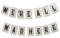 Alice in Wonderland Party Decorations - Mad Hatter Double-Sided Garland for Birthday Party, World Book Day, Paper, 3m Length - Made by Talking Tables