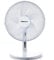 Belaco 12inch Table Fan Desk Fan with 3 Speed Oscillating cooling fan Stand Fan floor fan Low Noise Strong Resistant Base high protective mesh grill home office (White)