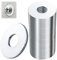 100 Piezas Arandelas Metalicas M6, Arandelas Acero Inoxidable M6 x 18cm x 1.5cm, Arandelas Planas M6 Arandelas para Bisagras de Puertas, Arandela M6 para Pernos, Tuercas y Varillas Roscadas