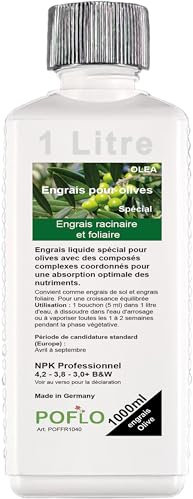 Engrais liquide pour olives Engrais HIGH-TECH pour oliviers 1000 ml