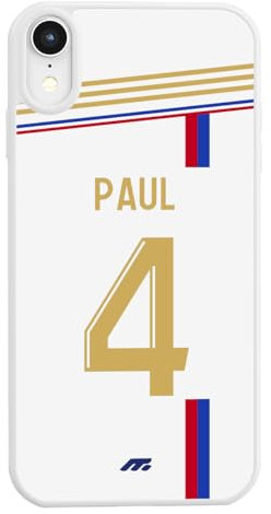 MYCASEFC Coque Football Paul Akouokou Lyon Personnalisée ASUS Zenfone 5. Housse de Football pour Smartphone pour Les Fans de Football - Idée Cadeau - Design de qualité supérieure.