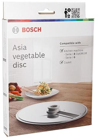 LUTH Premium Profi Parts Asia-Gemüse-Scheibe Muz9ag1 kompatibel mit Bosch 17004179 für Küchenmaschine