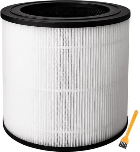 Aoonar FY0611 Ersatzfilter Kompatibel mit Philips Luftreiniger Serie 600i AC0650/10 und AC0651/10, 3-in-1 H13True HEPA und Aktivkohlefilter, FY0611/30