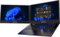 Dual Screen Laptop Computer 14 Dual Screen laptop with i7 processor, Convertible Screen Laptop. Windows 11 Business Laptop, 16GB RAM 1TB SSD, WIFI-6, Metal Shell, Webcam, Type-C, USB3.2, HDMI, Black