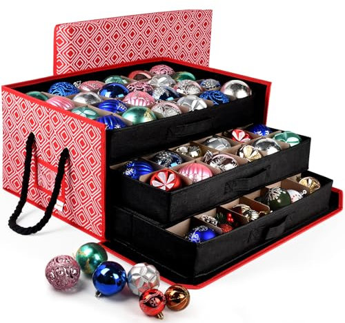 SuperOrganize Aufbewahrung für Weihnachtsschmuck