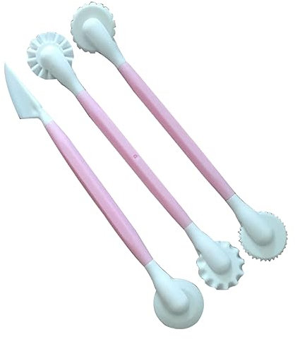 Ciieeo Herramientas De Escultura para Pasteles Cortadores De Fondant Kit De Decoración De Pasteles para Principiantes Accesorios De Repostería Herramientas De Modelado De Pastel