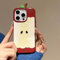 Bakicey Compatibile con iPhone 14, con frutta e mele nucleare, creatività divertente, in TPU, custodia protettiva per iPhone 14, resistente ai graffi, resistente agli urti, per iPhone 14, rosso