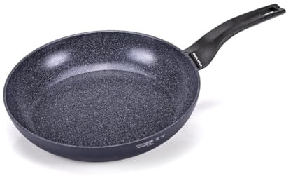 Moneta Minerva Finegres padella 24cm, rivestimento naturale FineGres (NO PFAS), anche per induzione, 100% Made in Italy