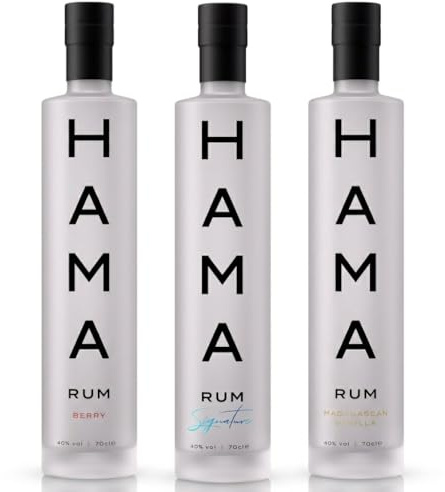 HAMA Rum Trio Bundle | Dive into the world of HAMA Rum with the Ultimate Trio Bundle | Discover all three of our 70cl bottles, each bringing its own unique character to your glass