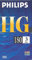 Philips E180 HG blanko Tapes