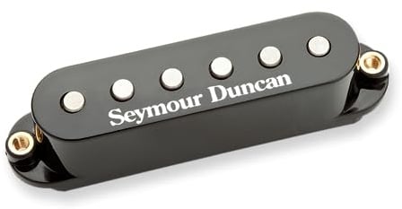Seymour Duncan STK-S4N Humbucker Single Size Stack Plus Strat Pickup für E-Gitarre Schwarz