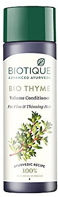 Bio Thymian Fresh Sparkle Revitalizing Conditioner für feines und dünner werdendes Haar