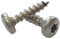 Panhead Schrauben Edelstahl 5x25 mm - 100 St. Vollgewinde Holzschrauben Torx A2