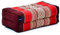 Leewadee Meditationskissen Yogakissen Yoga Block Yoga Zubehör Yoga Klotz Yoga Kissen Ökologisches Naturprodukt Thaikissen Nackenkissen, Kapok, 35 x 18 x 12 cm, Rot