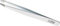 Rubis Rubis Pince à épiler inclinée classique en acier inoxydable pour une épilation précise des sourcils et des poils Blanc 1K105
