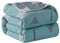 Hayisugal Kuscheldecke Babydecke Kinder Decke 100% Baumwolle, 6-Schichten, Wohndecke Sofadecke, extra weich, Kinderwagen Decke Einschlagdecke Tagesdecke, Eisbär, 150 x 200cm