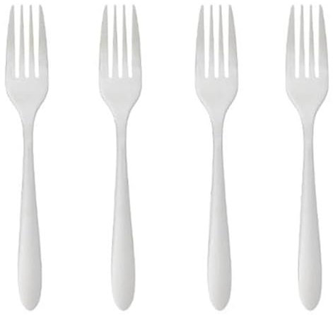 Secret de Gourmet - Lot de 4 Fourchettes Inox Nevis 19cm Argent