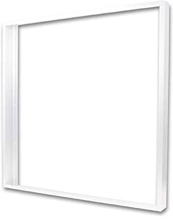 Aufbaurahmen verkehrsweiß für Isoled LED Panels 600x600