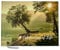 JC Classics Memory Book for Funeral | Condolence Book | Book of Condolence Memory Book with Memory Table Card Sign (Trees & Lake Design)