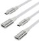 USB-C-Verlängerungskabel für Magsafe-Ladegerät: 2er-Pack Fasgear 1.8 m Typ C 2.0 Buchse auf Stecker, Verlängerungskabel, kompatibel mit i-Pad 2020, PS5 Controller, Switch, Pixel 5 4a, etc.
