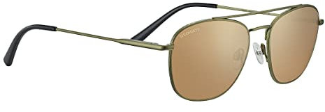Serengeti Unisex Carroll Sonnenbrille, Matt Khaki, M