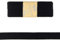 Viskose-Schrägbänder-Uni-ca. 20 mm Breite x 3 Meter Länge-48 Farben (Schwarz-187148)