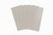 Brandalo® veganes Leder - waschbares Papier - 6 Bögen 10x21cm bei 0,55mm Dicke - Waschpapier - Lederpapier - Handmade Label gestalten - DIY zum nähen, basteln, plotten, Bedrucken UVM. - Grau