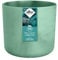 Elho The Ocean Collection Round 14cm - Maceteros Decorativos Interior - Fabricada con residuos del mar - Material 100% reciclable - Verde/Verde Pacífico