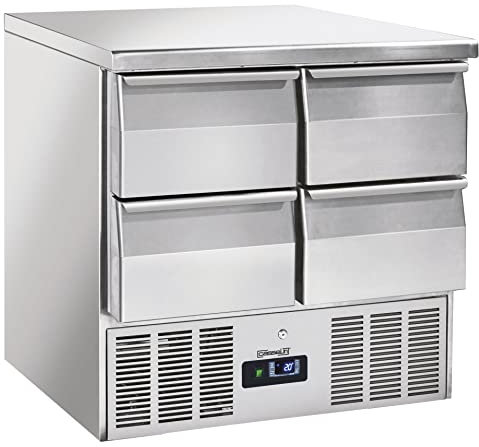 Casselin Saladette 4 tiroirs GN 1/1